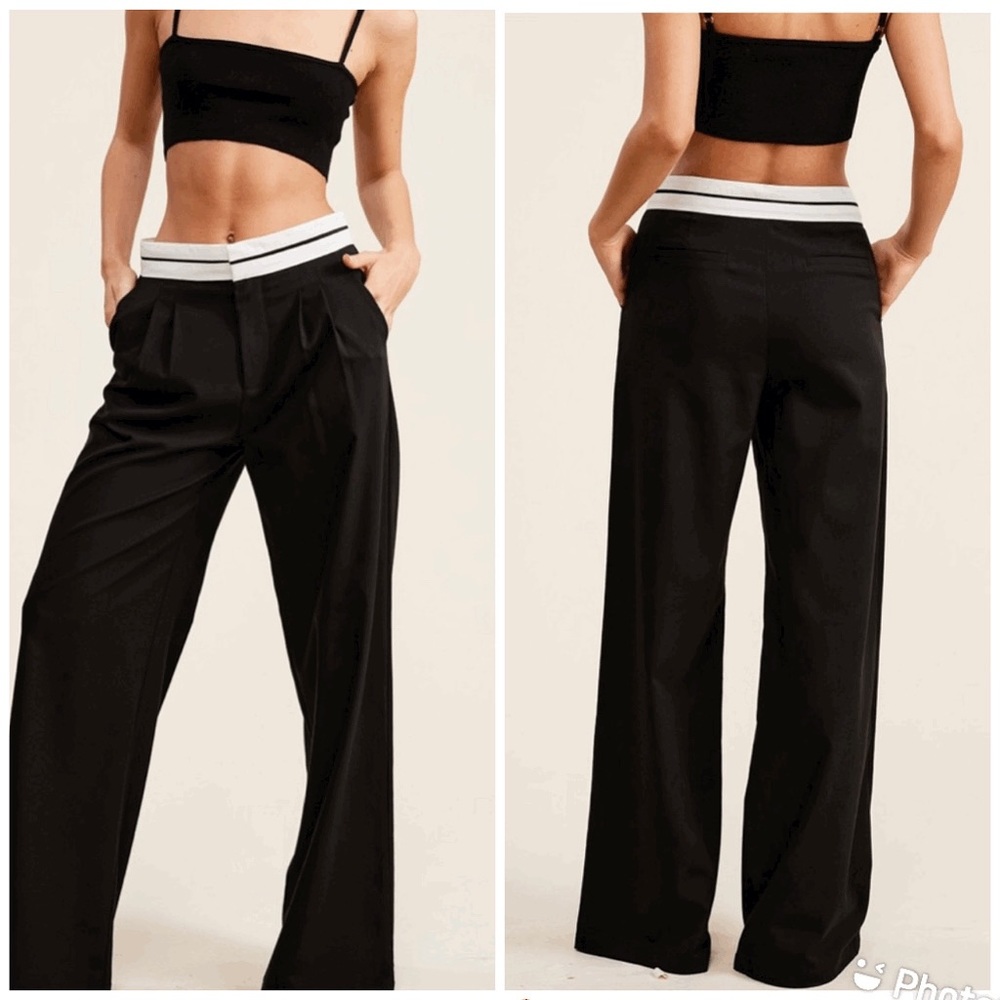 Women’s Black Trousers Pants